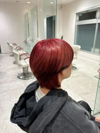 カラー メンズ 山田 梨央のヘアスタイル