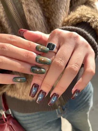 ネイル オーロラ所属・YUI nailのネイルデザイン