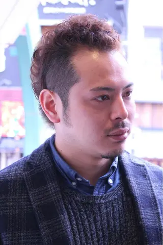 メンズ 河内 崇純のヘアスタイル