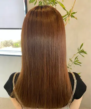 セミロング Agu hair lang屋島店所属・白井 音羽のヘアスタイル
