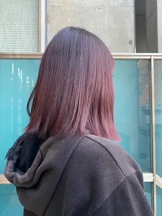 ミディアム 花見 亜沙美のヘアスタイル