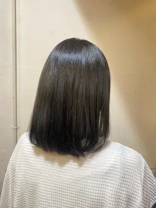 ミディアム カラー miyu カットモデル募集中のヘアスタイル