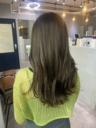 ロング カラー きよはらちさき🍑 柔らかカラー🌱🫧のヘアスタイル