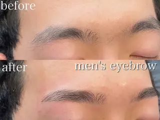 メンズ アイブロウ sui eyesalon所属・sui eyesalonのマツエク・マツパデザイン