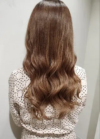 カラー 難波/白髪ぼかし/ KAORIのヘアスタイル