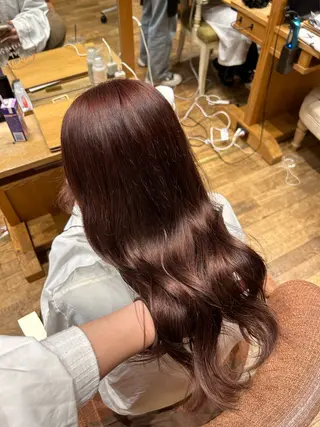 ロング きょうか 縮毛矯正モデル募集中のヘアスタイル