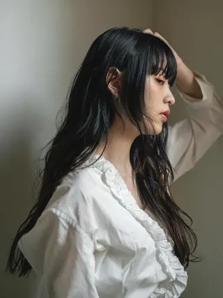 ロング パーマ 🎀ハイトーン/レイ ヤー/Reina🎀のヘアスタイル