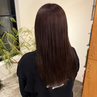 セミロング 🦋⭐ブリーチカラー 今塚裕夏🌙💙のヘアスタイル