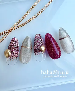 ネイル haha@ ruruのネイルデザイン