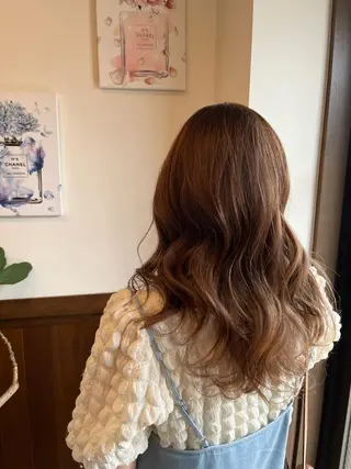 セミロング reFREO所属・ダメージレスカラー 髪質改善reFREOのヘアスタイル