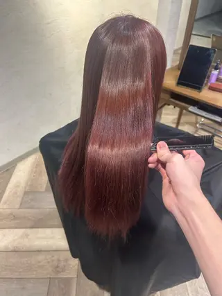 ロング 三木 耀介のヘアスタイル