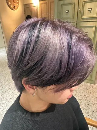 カラー メンズ Ren /メンズ/緩めパーマのヘアスタイル