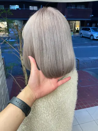 ミディアム VEGA天神 ブリーチのヘアスタイル