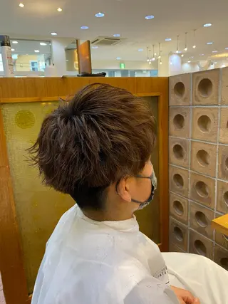 ショート ヘアアレンジ メンズ メンズパーマNo.1 🔥松嶋雄大のヘアスタイル