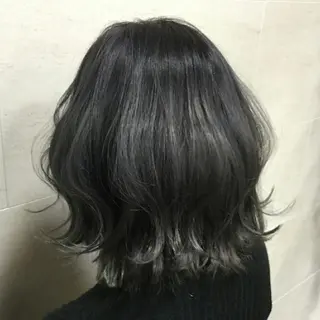 ミディアム カラー 艶髪サラサラカラー 🌈前原健吾のヘアスタイル