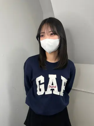 カラー 艶髪カラー/レイヤ ー支持No.1renのヘアスタイル