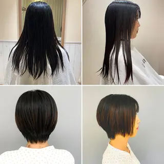 ショート ase.糸島店所属・UEDA AYAのヘアスタイル