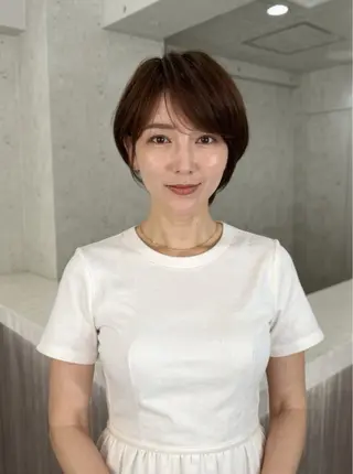 ショート 🫧似合わせショート ゴヤ🫧のヘアスタイル