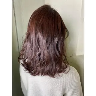 ミディアム カラー ヘアアレンジ 髪質改善サロン🍃 AIRI のヘアスタイル