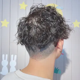 ショート パーマ メンズ ❣️モードケイズ塚口 和田一将のヘアスタイル