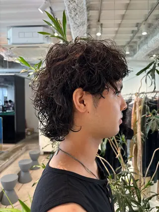 パーマ メンズ ANY/須田 麻人/パーマスタイルのヘアスタイル