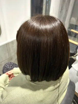 カラー moeka / 透明感カラー🥣🤍のヘアスタイル
