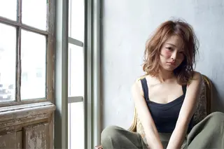 ショート ミディアム セミロング ロング カラー パーマ ヘアアレンジ メンズ attrait(アトレ)藤沢所属・高瀬 信幸のヘアスタイル