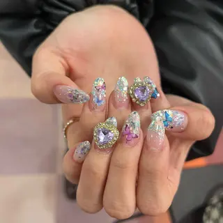 ネイル n / ワンホン ニュアンスのネイルデザイン