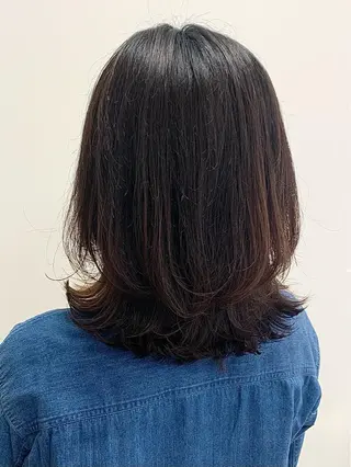 ミディアム 倉持美雪 ＊幸せの伝導師＊のヘアスタイル