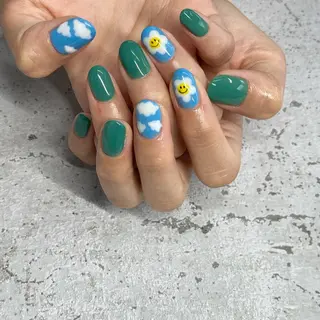 ネイル JERRIE 韓国ネイル/自爪育成所属・✴︎JERRIE✴︎ 浮かない◎折れない◎のネイルデザイン