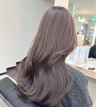 セミロング カラー 𝐑𝐲𝐮𝐤𝐢 【店長】ALEAPのヘアスタイル