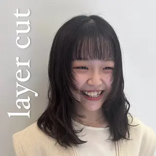 セミロング 満足度No.1🐥❕ 平島 凪紗のヘアスタイル