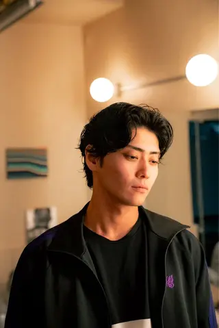 ミディアム カラー パーマ メンズ 🔗メンズサロン🔗 Kieのヘアスタイル