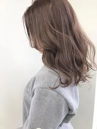 セミロング 小澤大輔 YOLO hairのヘアスタイル