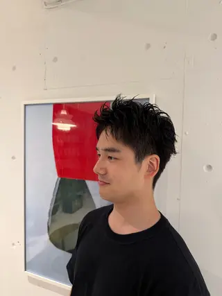 ショート メンズ 佐々木 恭介のヘアスタイル