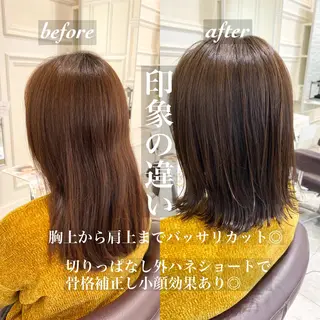 ミディアム 【暗め透明感カラー】 【インナー】小島良太のヘアスタイル