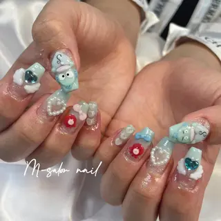 ネイル 韓国/網紅/パーツ M-salonのネイルデザイン