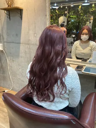 ロング カラー Trill所属・縮毛矯正/癖毛卒業 🕊️/SATOKOのヘアスタイル