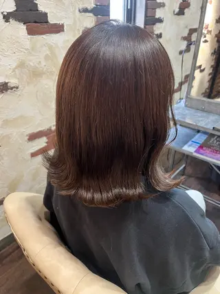 セミロング Calbari 中田 莉紗/奥州市水沢のヘアスタイル