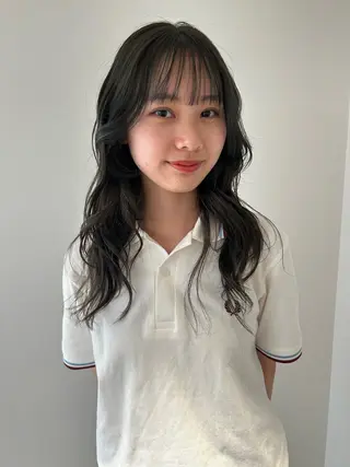 ロング カラー ケアパーマ/ブリーチ daisukeのヘアスタイル