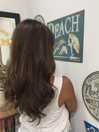 ロング カラー Oasis所属・🦋Oasis RINA 🦋のヘアスタイル