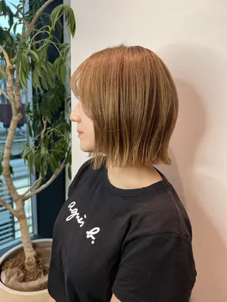 ミディアム 銀座/髪質改善/韓国 カラー🍓原田侑依のヘアスタイル