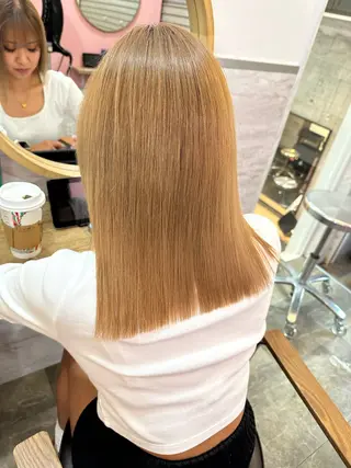 カラー Dimo＆所属・レイヤーカット 🐶ダイスケ🐶のヘアスタイル
