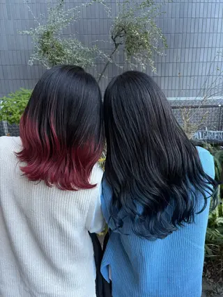ロング カラー 💠西山果琳💠 マツパモデル募集のヘアスタイル