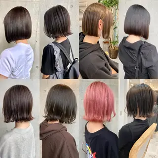 ショート カラー ボブ& 髪質改善FUMIYAのヘアスタイル