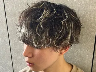 ショート カラー メンズ Niau太田店所属・藤田 輝一朗のヘアスタイル