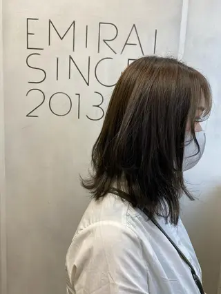 セミロング 🟢NEGi🟣 🫧髪質改善のヘアスタイル