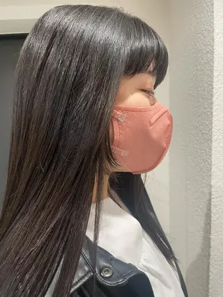 ロング さかした ちなのヘアスタイル