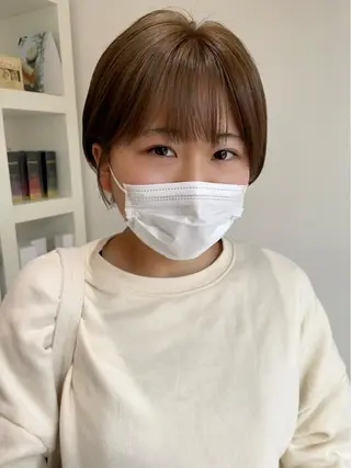 ショート カラー mir所属・柿沼 未夢のヘアスタイル