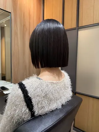 ショート 神戸ボブ✂️ ioe三宮/田 伸佳のヘアスタイル